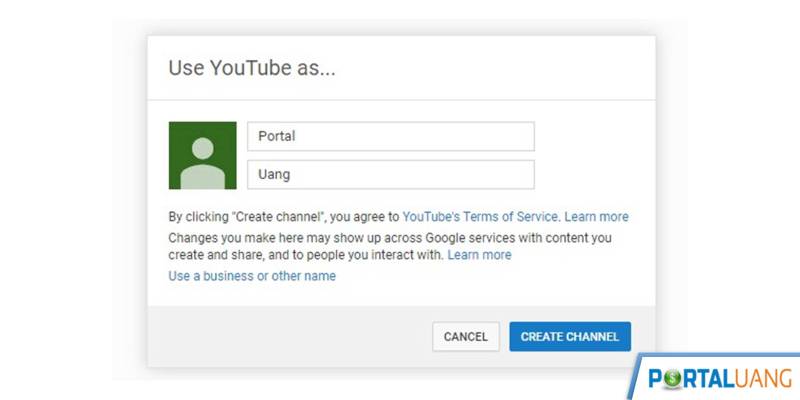 Cara Bikin Channel Youtube Baru